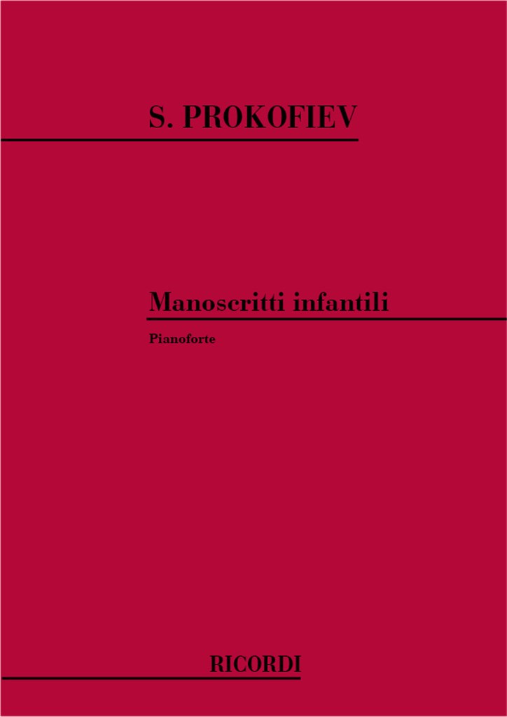 Manoscritti Infantili